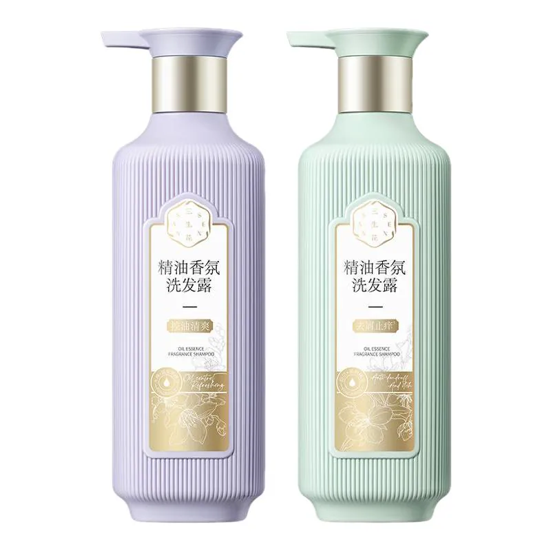 百雀羚三生花精油香氛洗发水男女控油蓬松去屑止痒持久留香官方