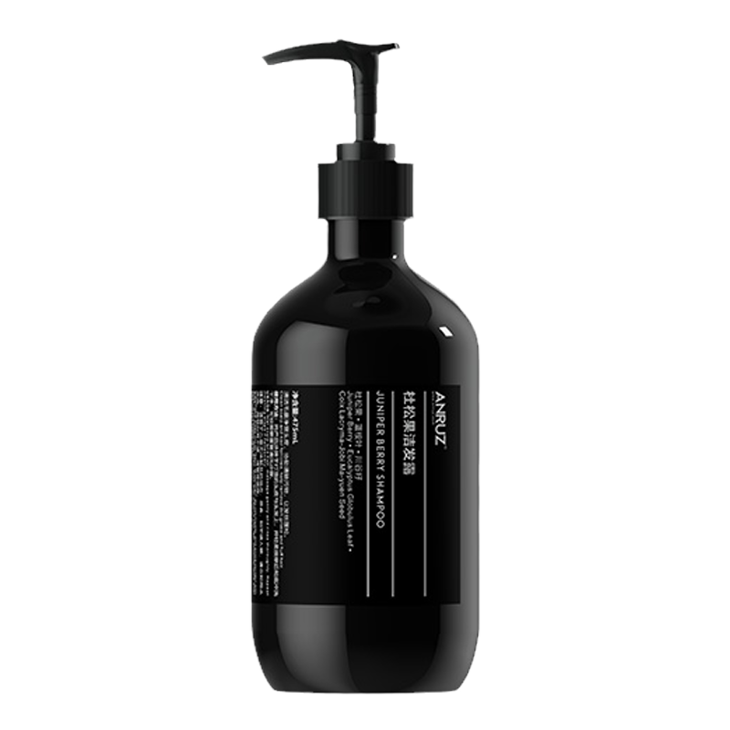【带泵头】ANRUZ安润适杜松果/金盏花/向日葵籽洁发露洗发水475ml