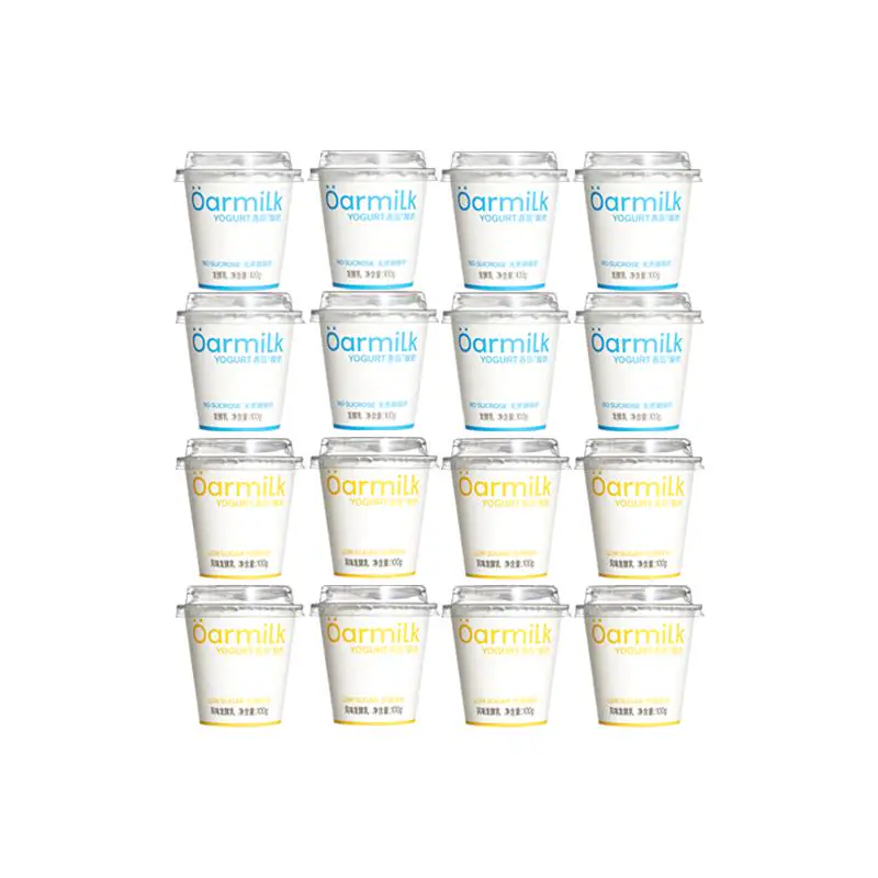 【拍4加赠】Oarmilk吾岛酸奶无蔗糖低温酸奶100g*5杯