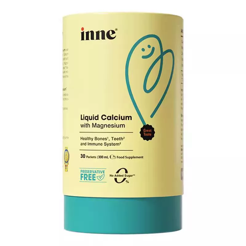 【升级300mg】inne因你小金条钙镁锌儿童液体钙婴幼儿宝宝补钙d3